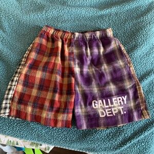 Gallery Dept. Plaid Shorts
